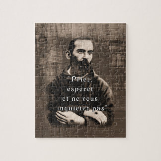 St Padre Pio Katholische Saint-Französisch Zitat