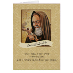 St. Padre Pio Priester u. Stigmatist