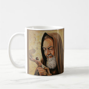 St. Padre Pio Priester u. Stigmatist Kaffeetasse