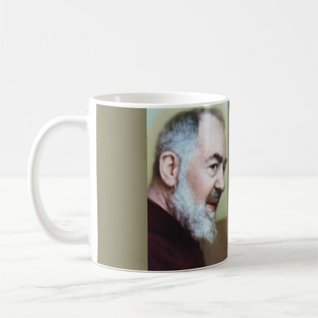 ST. PADRE PIO VON PIETRELCINA KAFFEETASSE (Links)
