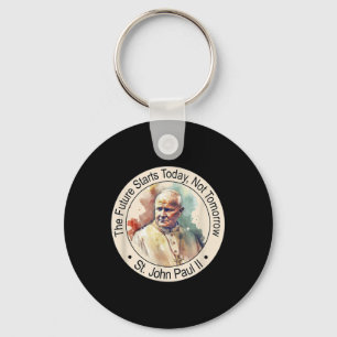 St. Papst Johannes Paul Ii Berühmte katholische He Schlüsselanhänger