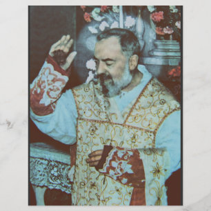 St. Pater Pio von Pietrelcina Der seraphische Prie Flyer