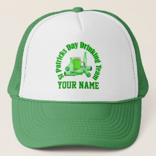 St. Patrcks Tagestrinkteam Truckerkappe