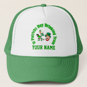 St. Patrcks Tagestrinkteam Truckerkappe