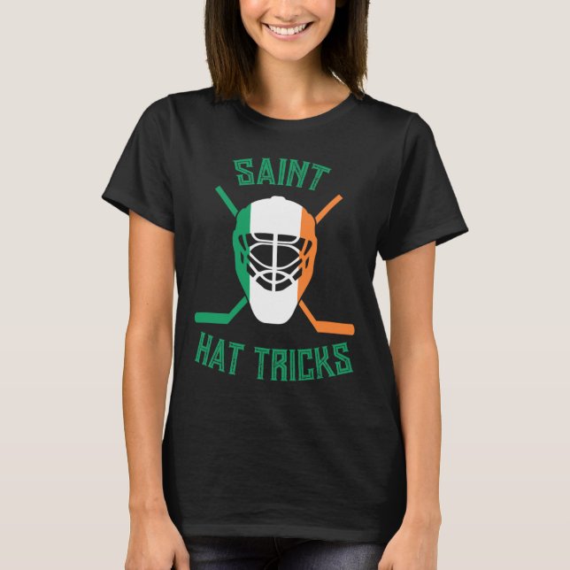 St Patrick#39;s Day Saint Hat tricks Irish Flag Fu T-Shirt (Vorderseite)