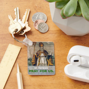St. Patrick Bete für uns Schlüsselanhänger