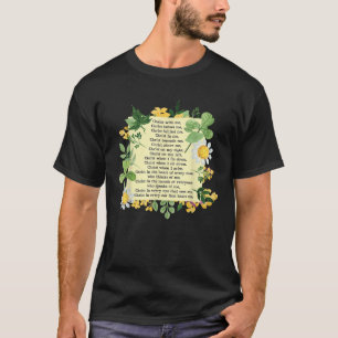 St Patrick Breastplate Gebet Patrick s Day Kathol T-Shirt