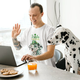 St Patrick Dalmatiner Dog Funny Irish I Had Ber T-Shirt