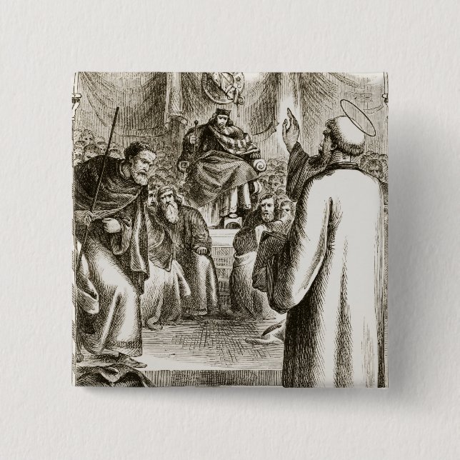 St Patrick, das bei Tara, 'von der Trias THU Button (Vorderseite)