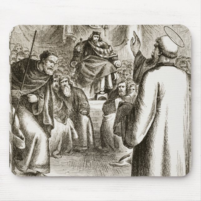 St Patrick, das bei Tara, 'von der Trias THU Mousepad (Vorne)