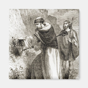 St Patrick, das Connals Schild mit dem Kreuz Magnet