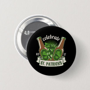 St. Patrick Day Button