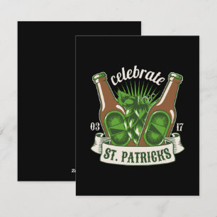 St. Patrick Day Feiertagskarte