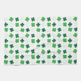 St. Patrick Day Irish Green Kleeblatts Geschirrtuch