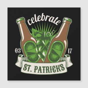 St. Patrick Day Magnetkarte