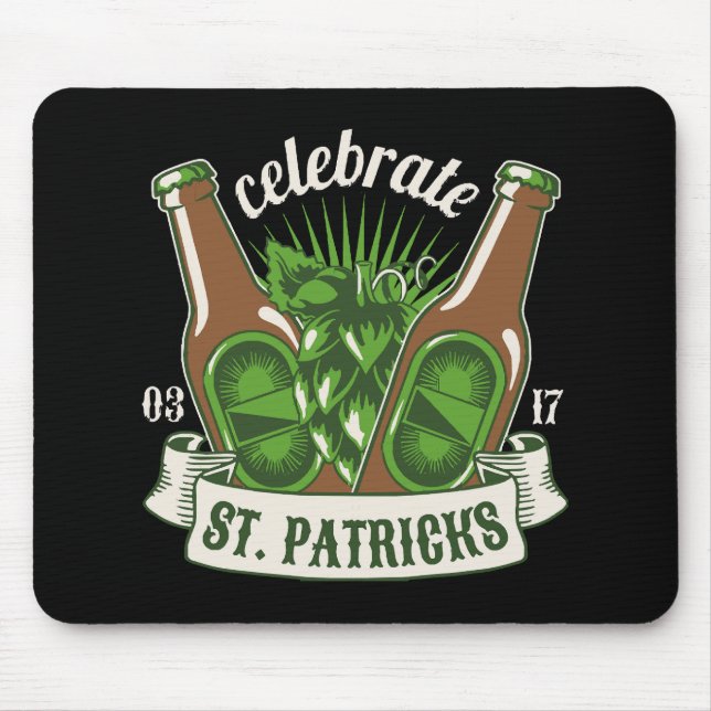 St. Patrick Day Mousepad (Vorne)