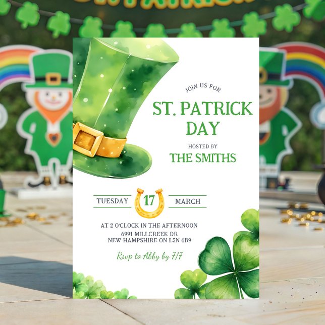 St. Patrick Day Party Invitation Einladung (Von Creator hochgeladen)