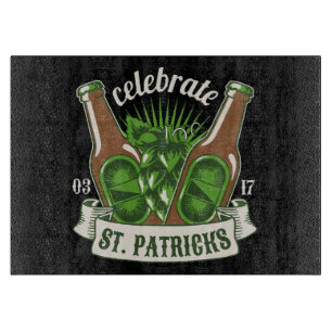 St. Patrick Day Schneidebrett