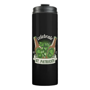 St. Patrick Day Thermosbecher