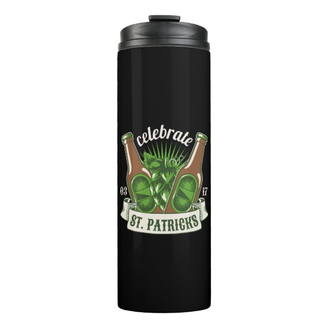 St. Patrick Day Thermosbecher (Vorderseite)