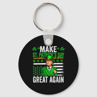 St Patrick Day wieder groß Trump Drink Biene Schlüsselanhänger