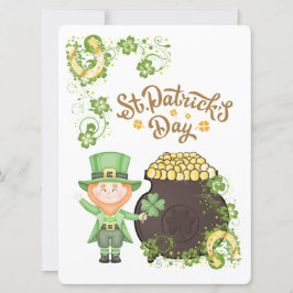 ST PATRICK DESIGN FEIERTAGSKARTE