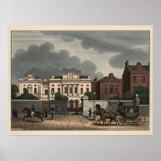 St. Patrick Dun's Hospital in Dublin, Irland 1835 Poster