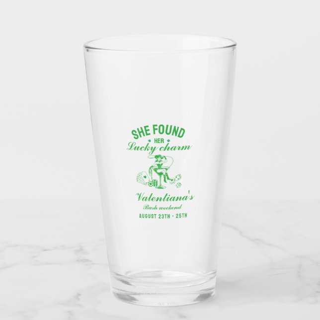 st patrick glas (Vorderseite)