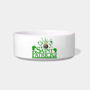 St Patrick Goldtopf-Haustier-Schüssel Napf