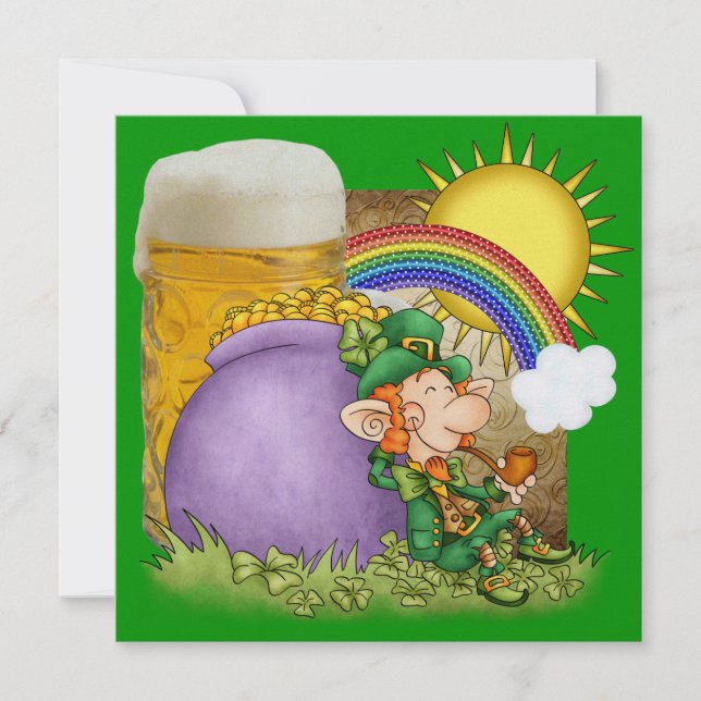 St. Patrick Invite - SRF Einladung (Vorderseite)