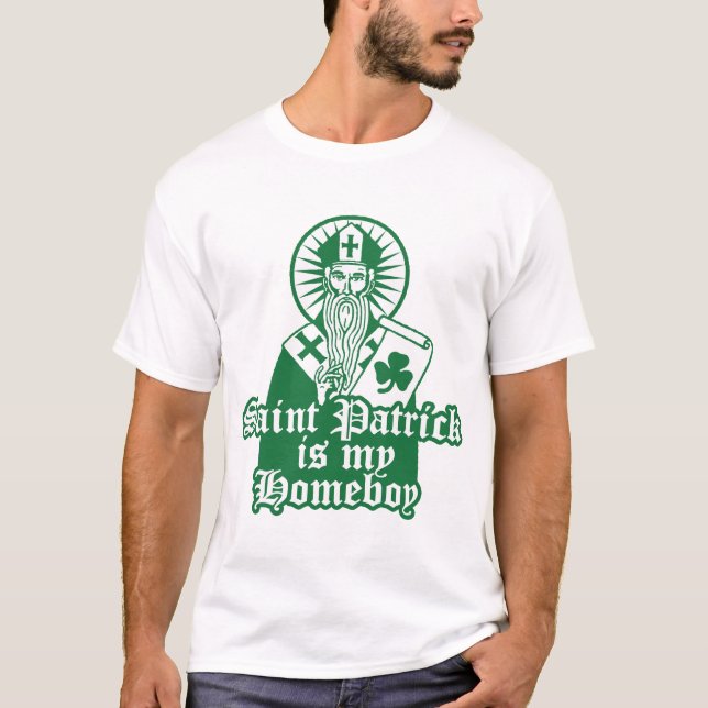 St. Patrick ist mein Heim T-Shirt (Vorderseite)