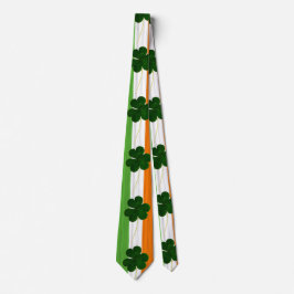 St. Patrick Kleeblatt Clovers Irish Flag Irland Krawatte