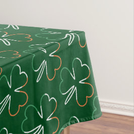 St. Patrick Kleeblatt Irish Ireland Clovers Patter Tischdecke