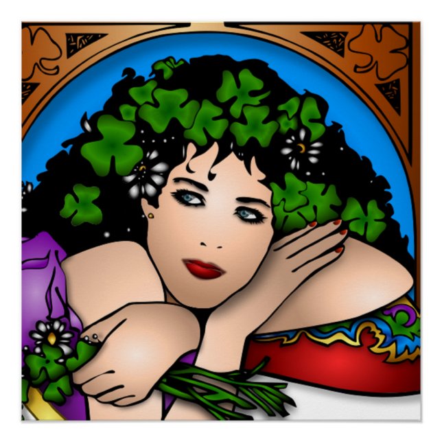 ST. PATRICK-MÄDCHEN POSTER (Vorderseite)