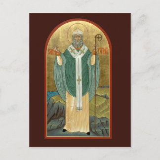 St. Patrick Prayer Card Postkarte