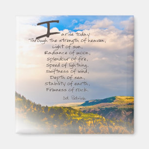 St Patrick Quote Magnet