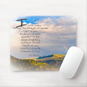 St Patrick Quote Mousepad