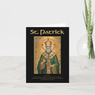 St. Patrick römisch-katholische Gebet  Karte