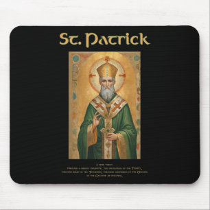 St Patrick römisch-katholisches Gebet Mousepad