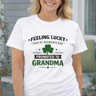 St. Patrick’s Day Baby-Ankündigungsgeschenk T-Shirt