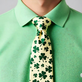 St. Patrick’s Day Glücksknoten Krawatte