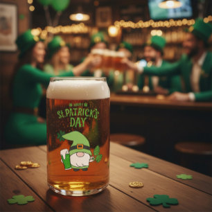 St. Patrick’s Day Gnom Dosenglas