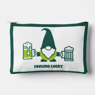 St. Patrick’s Day Gnom mit Bierkrug Zubehörtasche