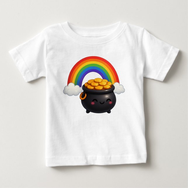 St. Patrick’s Day Goldtopf T-Shirt (Vorderseite)