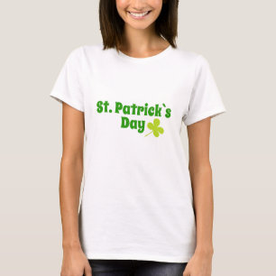 St. Patrick`s Day Green Kleeblatt T-Shirt
