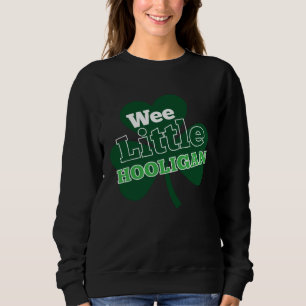 St Patrick s Day Irisch Kleiner Hooligan Shamro Sweatshirt