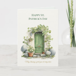St Patrick’s Day Irish Luck Shamrock Greeting Card Karte