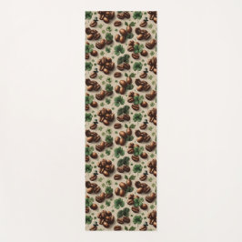 St. Patrick’s Day Kaffee & Shamrock-Muster Yogamatte
