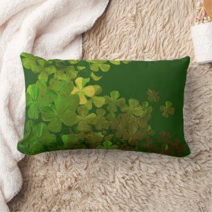 St. Patrick’s Day Kleeblatt Lendenkissen