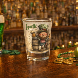 St. Patrick’s Day Leprechaun Toast Shotglas Schnapsglas
